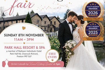 Wedding Fair @ Park Hall Hotel & Spa - 8th November 2026