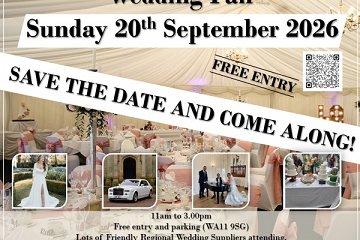 Mercure Haydock Hotel Wedding Fair (20th September) - 20th September 2026