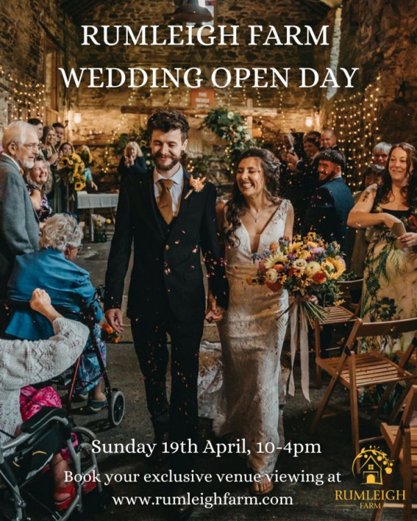 Rumleigh Farm Wedding Open Day - 19th April 2026