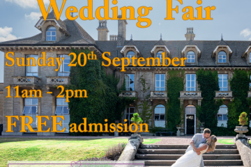 Eastwood Park Wedding Fair with The Word on Weddings - 20th September 2026