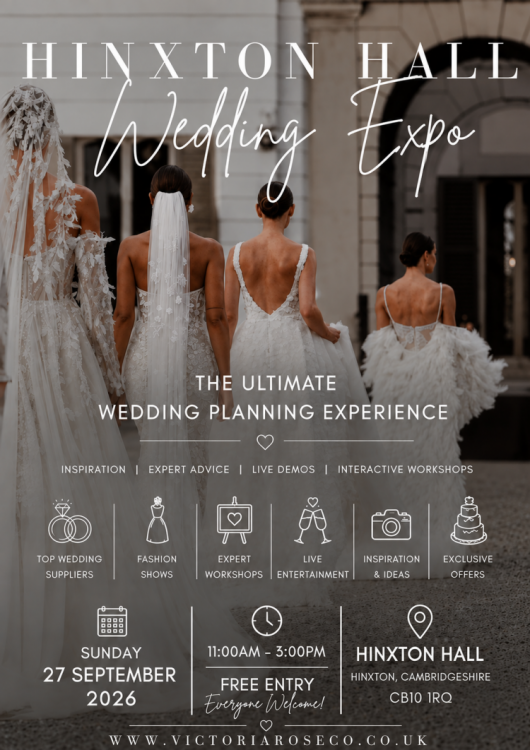 Hinxton Hall Wedding Exhibition - 27th September 2026