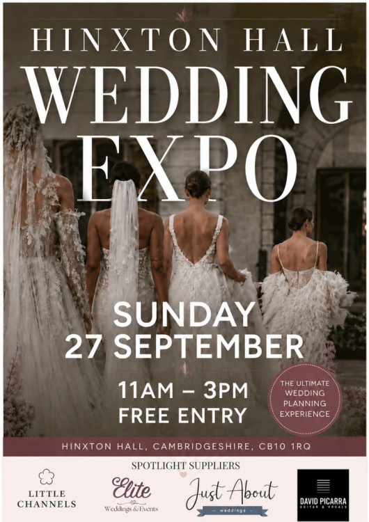 Hinxton Hall Wedding Exhibition - 27th September 2026