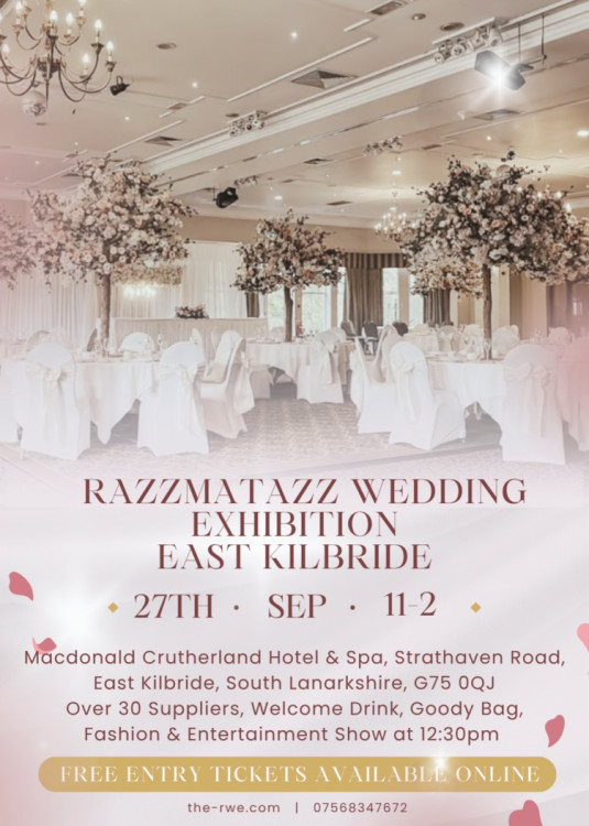 Razzmatazz Wedding Exhibition - East Kilbride - 27th September 2026