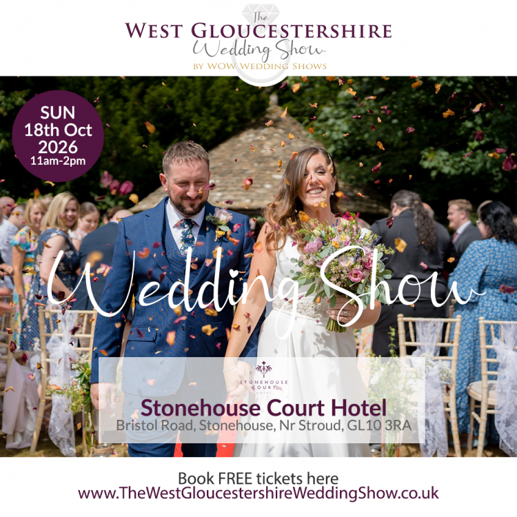 The West Gloucestershire Wedding Show at Stonehouse Court - 18th October 2026