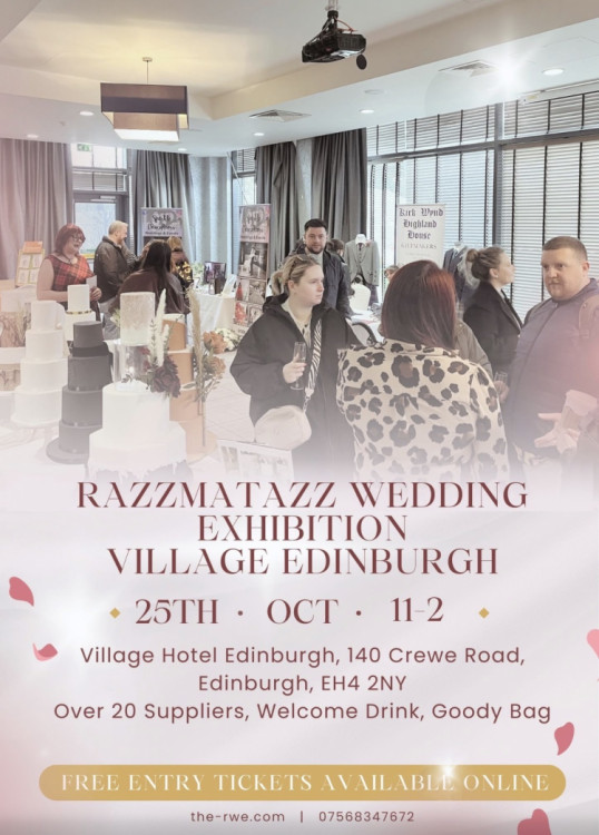 Razzmatazz Wedding Exhibition - Edinburgh Village - 25th October 2026