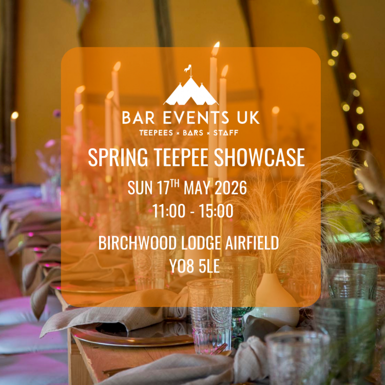 Birchwood Lodge Airfield Spring Teepee Showcase - 17th May 2026