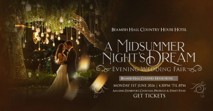 Beamish Hall Evening Wedding Fair 'A Midsummer Night's Dream - 1st June 2026
