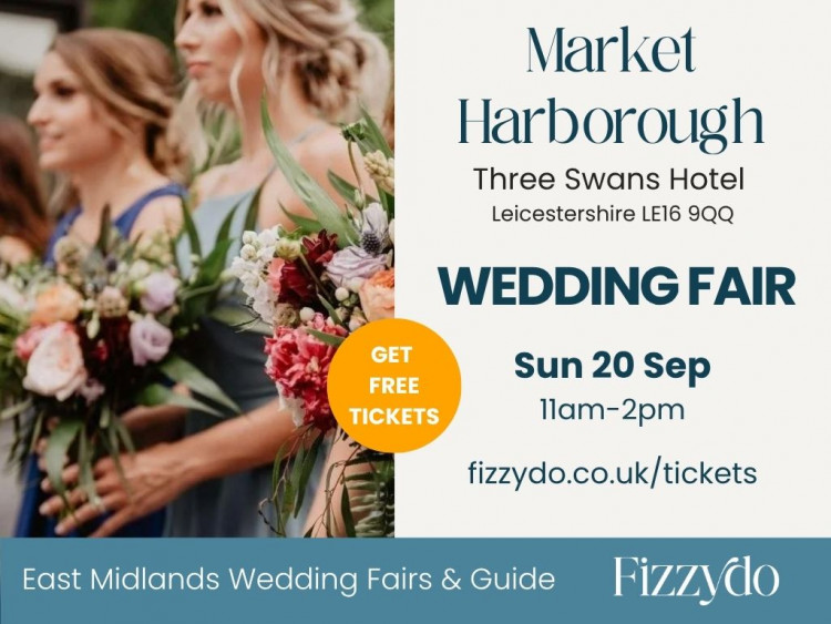 Market Harborough Wedding Fair | Fizzydo - 20th September 2026