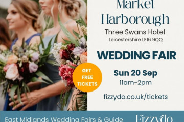 Market Harborough Wedding Fair | Fizzydo - 20th September 2026