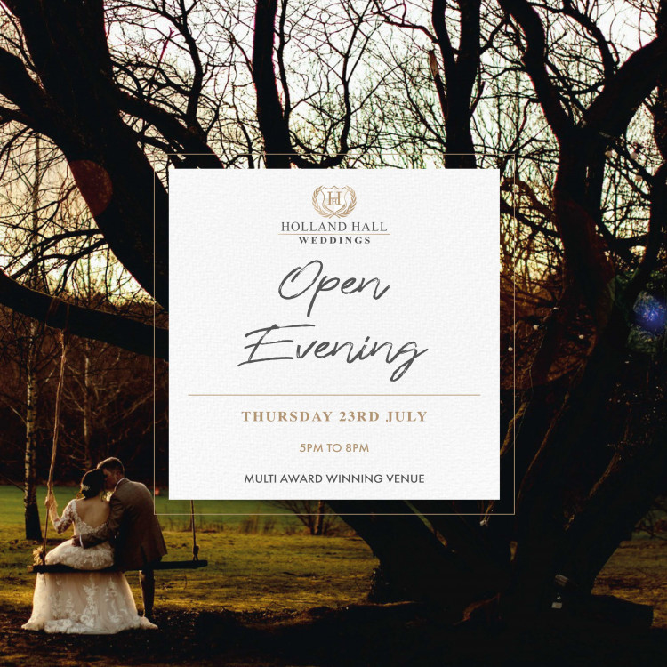 July Open Evening at Holland Hall  - 23rd July 2026