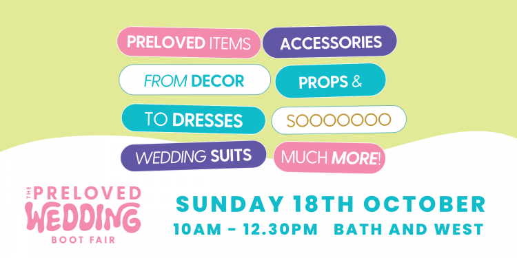 The Preloved Wedding Boot Fair - 18th October 2026