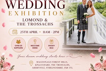 Razzmatazz Wedding Exhibition - Lomond & The Trossachs - 25th April 2027