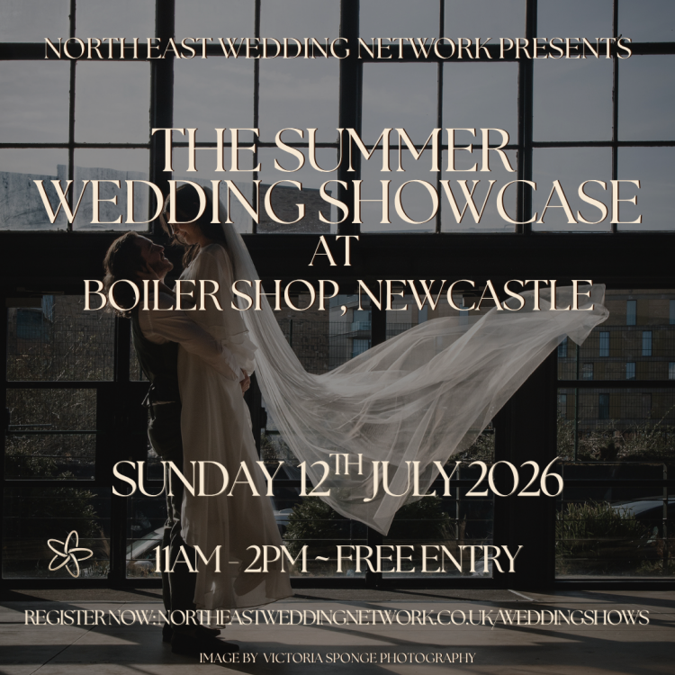 The Summer Wedding Showcase at Boiler Shop - 12th July 2026