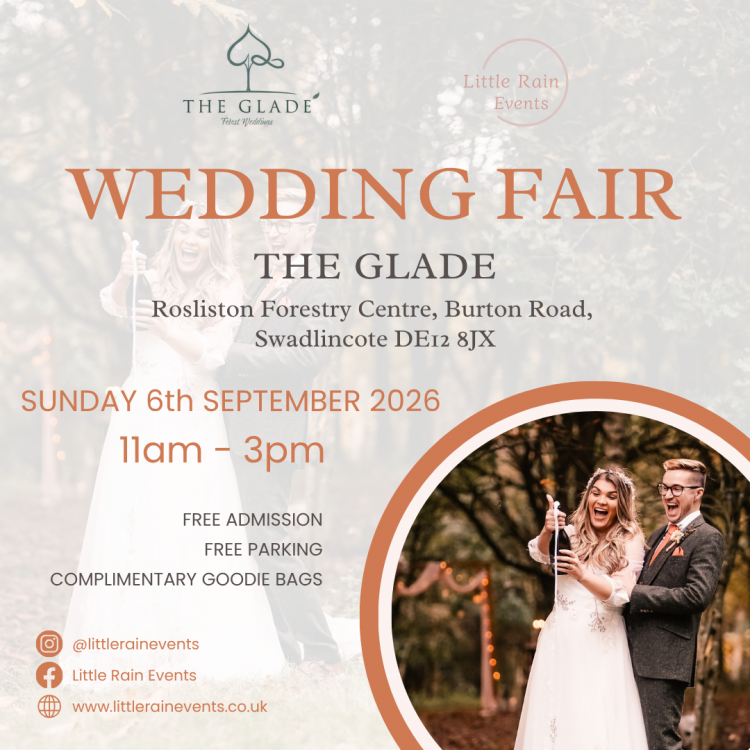 Wedding Fair - The Glade, Rosliston, Swadlincote - 6th September 2026
