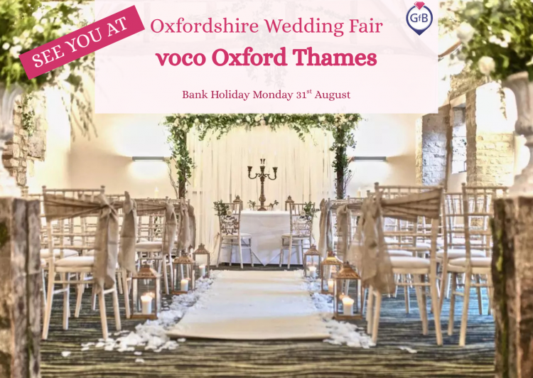 Guides for Brides Wedding Fair at voco Oxford Thames - 31st August 2026