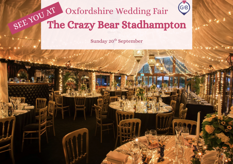 Guides for Brides - The Crazy Bear Wedding Fair, Oxfordshire - 20th September 2026
