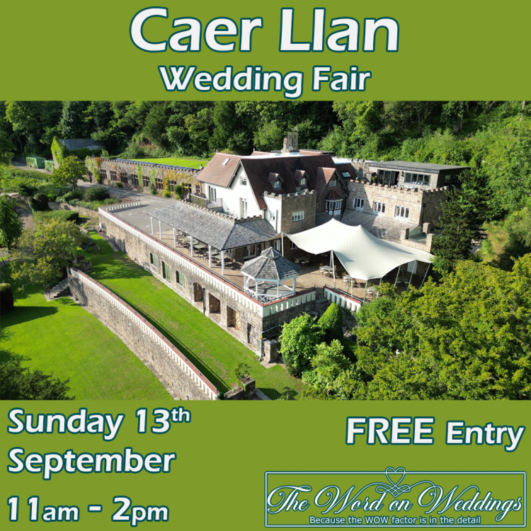 The Caer Llan Wedding Fair - 13th September 2026