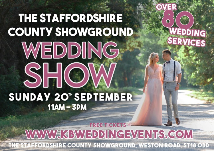 The Staffordshire County Showground Wedding Show - 20th September 2026