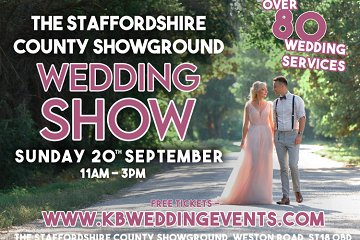 The Staffordshire County Showground Wedding Show - 20th September 2026