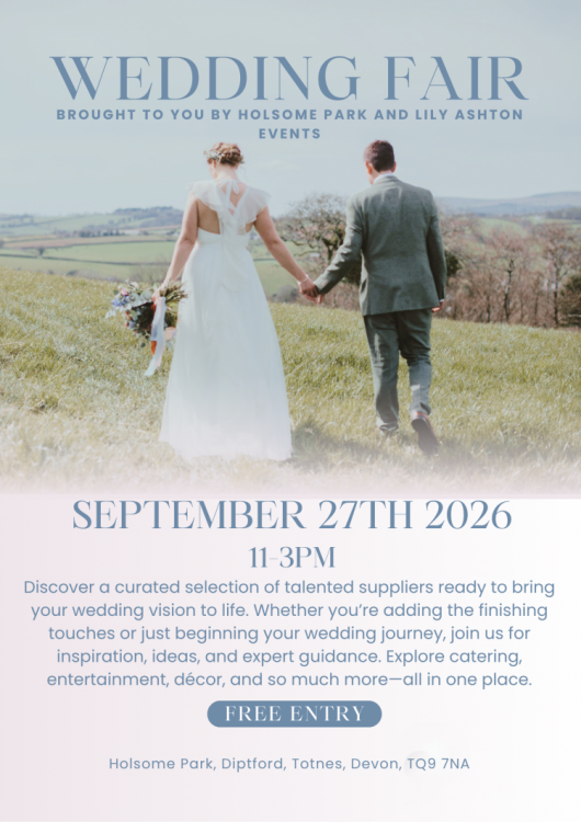 Holsome Park and Lily Aston Event Wedding Fair  - 27th September 2026