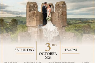  Wedding Showcase at Langley Castle Hotel - 3rd October 2026