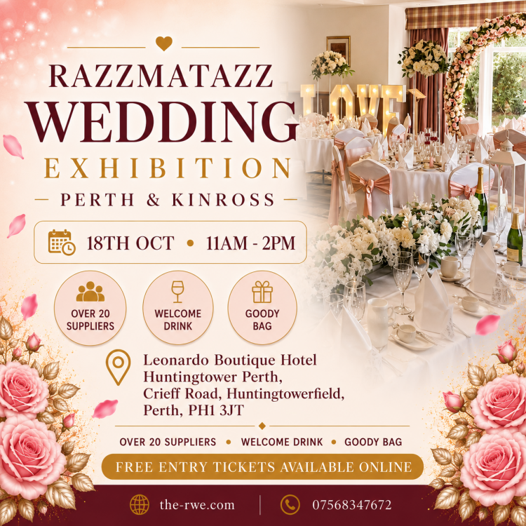 Razzmatazz Wedding Exhibition - Perth & Kinross - 18th October 2026