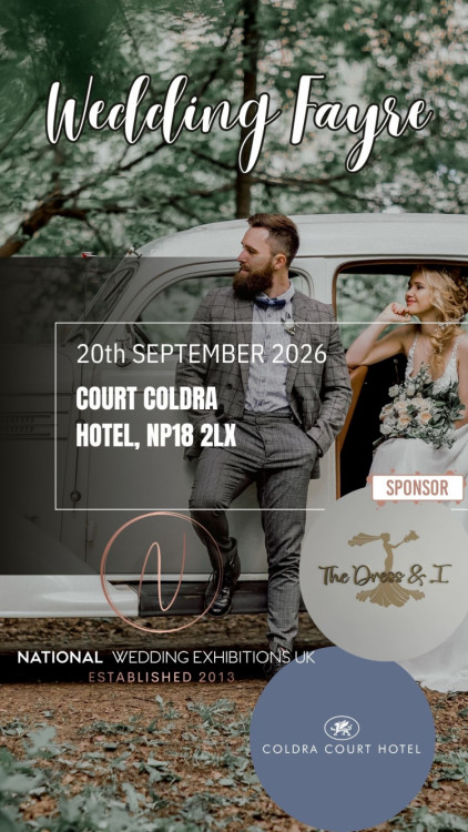 Wedding Fayre 20th Sept, Court Coldra , The £1000 giveaway - 20th September 2026