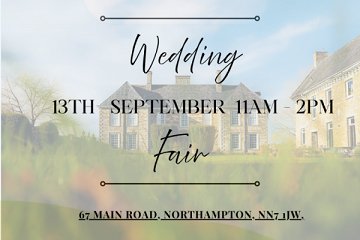 Grendon Hall Wedding Fair - 13th September 2026