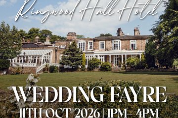 Ringwood Hall Wedding Fayre - 11th October 2026