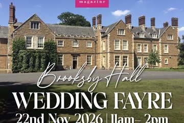 Brooksby Hall Wedding Fayre - 22nd November 2026