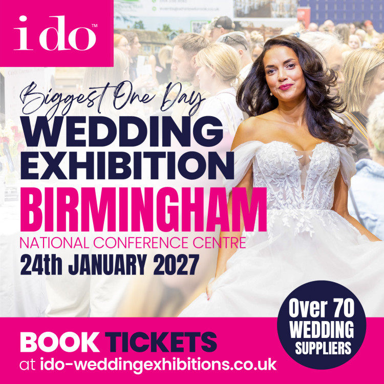 National I Do Birmingham Wedding Exhibition at the NCC - 24th January 2027