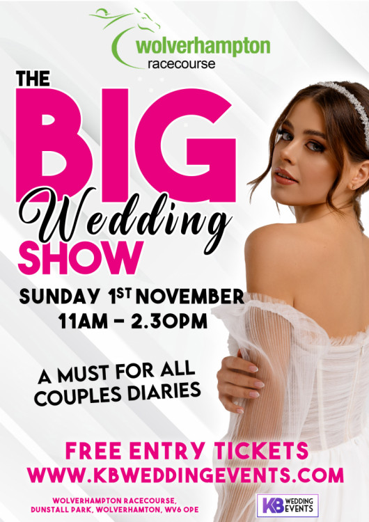 The Big Show Wedding Show @ Wolverhampton Racecourse - 1st November 2026
