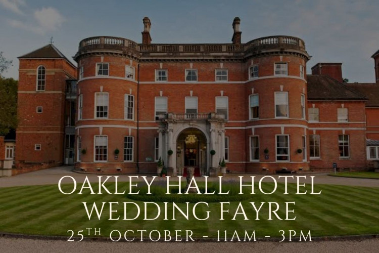 Oakley Hall Hotel Wedding Fayre - 25th October 2026