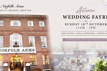 The Norfolk Arms Autumn Wedding Fayre in Arundel - 18th October 2026