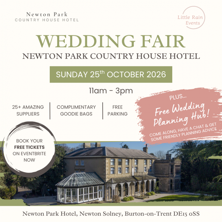 Newton Park Country House Hotel Wedding Fair & Planning Hub - 25th October 2026
