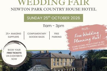 Newton Park Country House Hotel Wedding Fair & Planning Hub - 25th October 2026