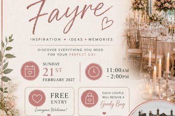 Tapton Hall Sheffield Wedding Fayre - 21st February 2027