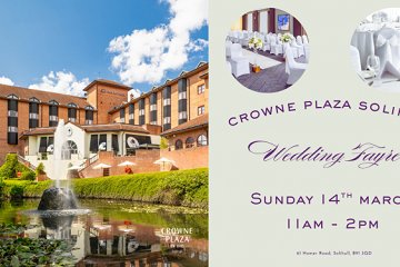 Crowne Plaza Solihull Wedding Fayre - 14th March 2027