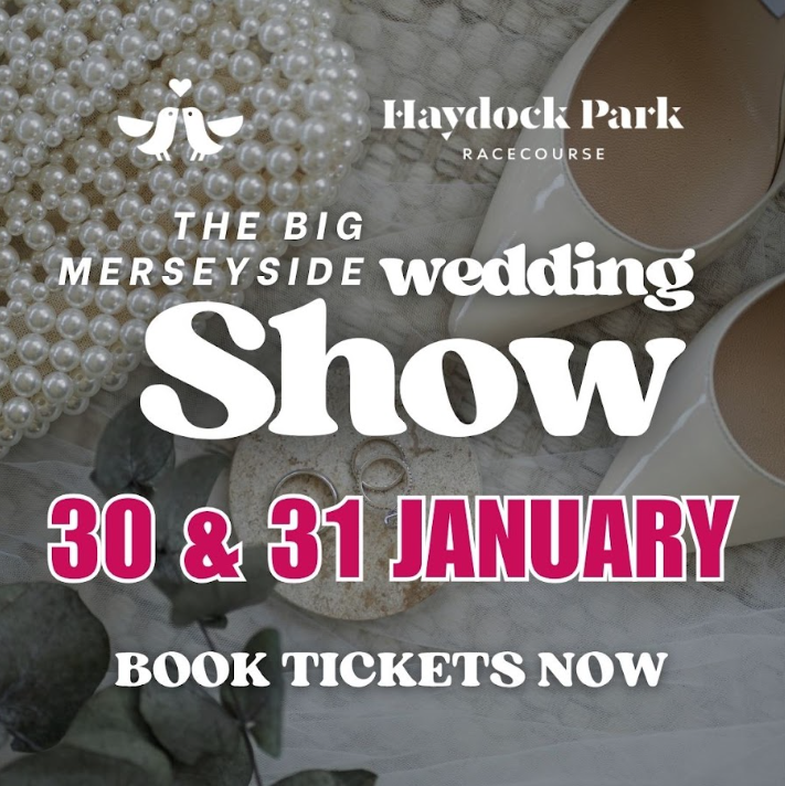 Haydock Racecourse.Merseyside Wedding Show - 30 + 31 Jan 27 - 30th January 2027