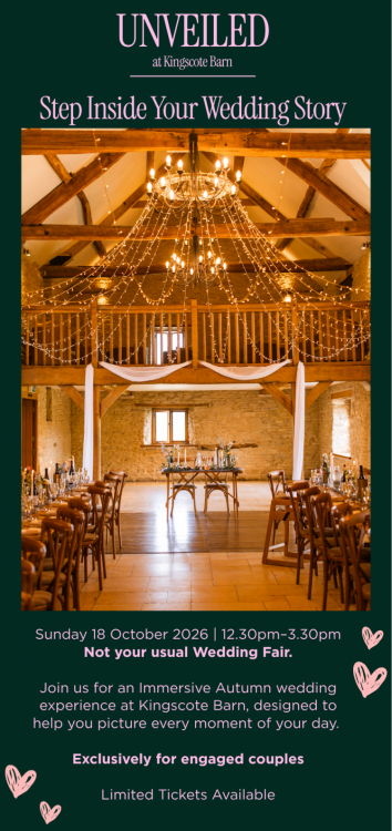 Unveiled at Kingscote Barn - Immersive showcase - 18th October 2026