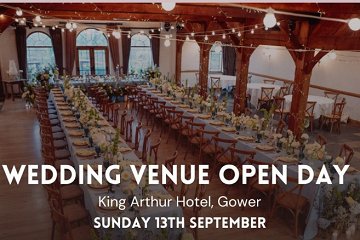 King Arthur Hotel Wedding Open Day  - 13th September 2026