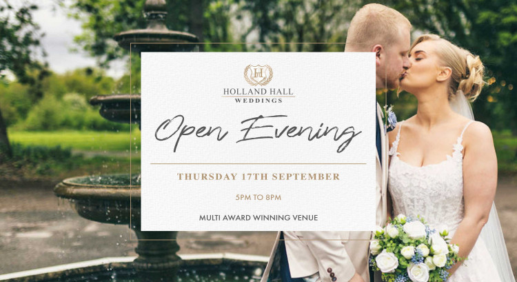September Open Evening at Holland Hall  - 17th September 2026