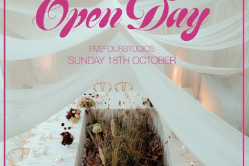 FiveFourStudios Wedding Open Day 2026 - 18th October 2026