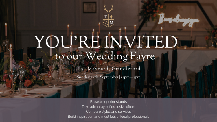 The Maynard Grindleford Wedding Fayre - 27th September 2026