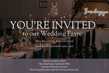The Maynard Grindleford Wedding Fayre - 27th September 2026