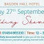 Bagden Hall Hotel Wedding Showcase - 27th September 2026