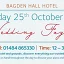 Bagden Hall Hotel Wedding Fayre - 25th October 2026