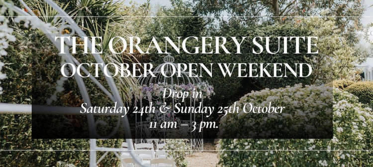 The Orangery Suite October Open Weekend - 24th October 2026