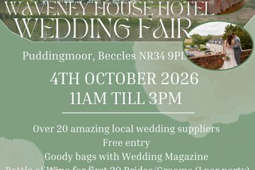 Waveney House Hotel, Wedding Fair by Perfect Day Creations - 4th October 2026