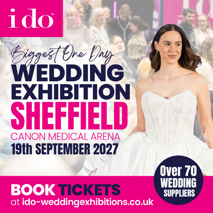 I Do Wedding Exhibition at Sheffield Canon Medical Arena - 19th September 2027